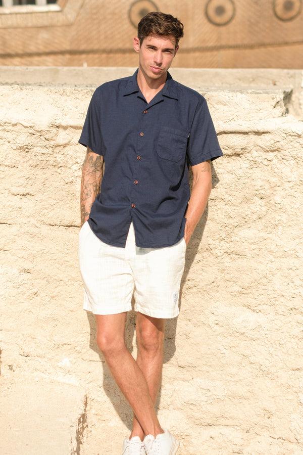 Lost In Paradise Strickland Shirt Blue