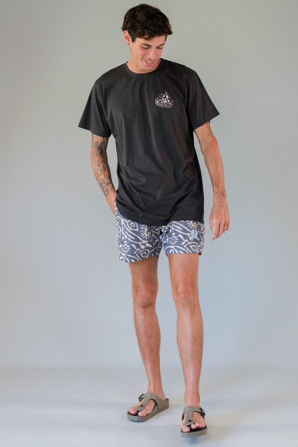 Lost In Paradise Sumba Short Blue