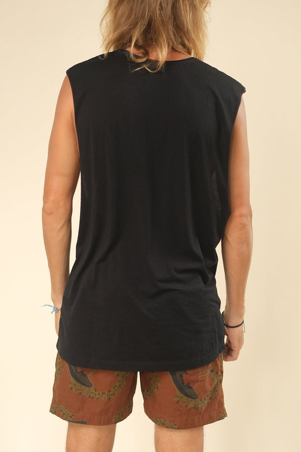 Lost In Paradise Summer Daze Muscle Black