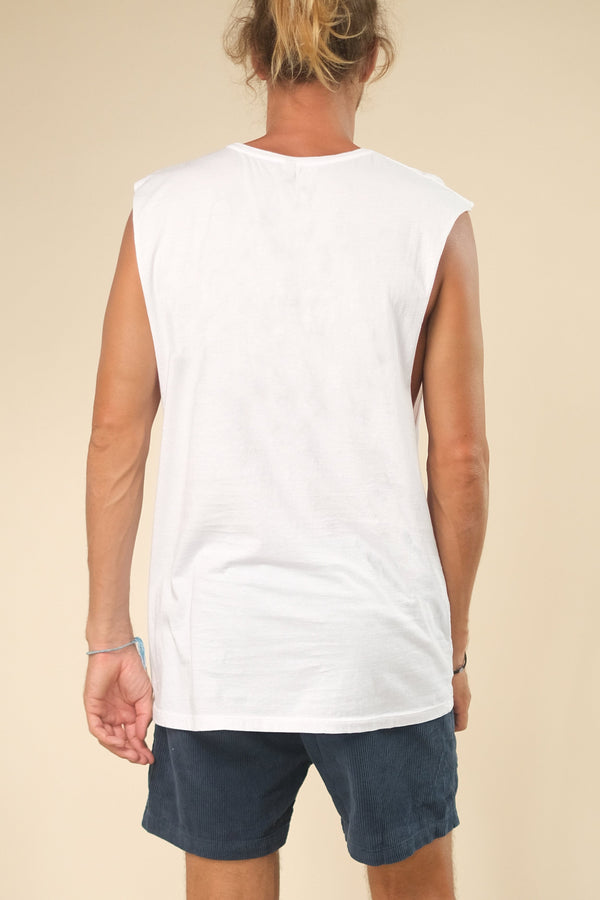 Lost In Paradise Summer Daze Muscle White