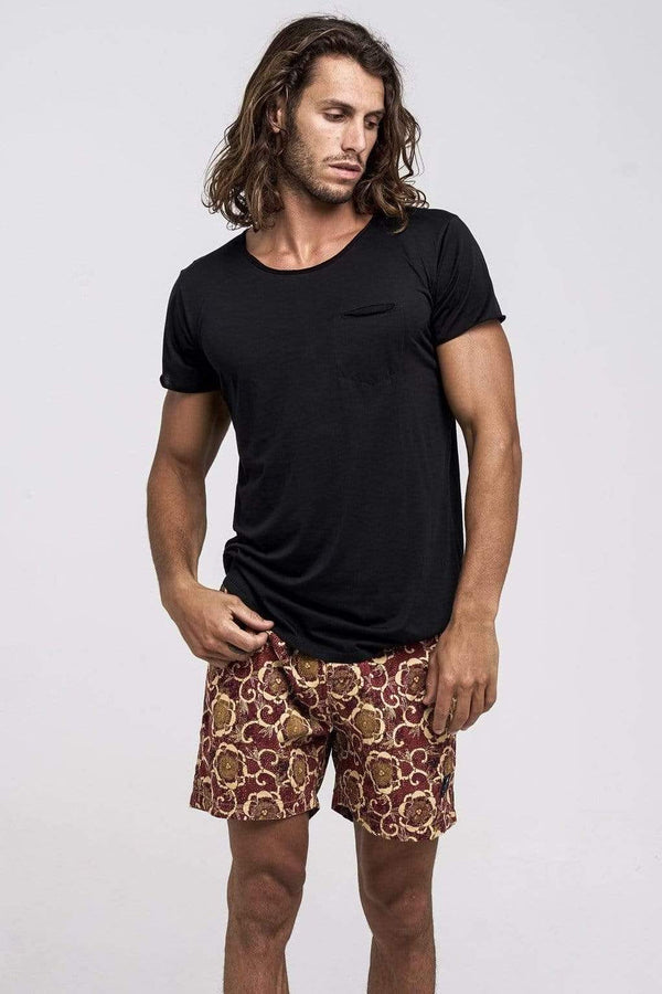 lost in paradise Summer Daze Tee Pocket Black