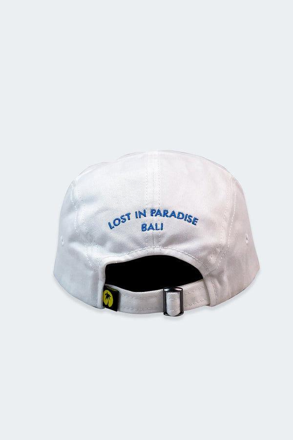 Lost In Paradise Surf Cap White