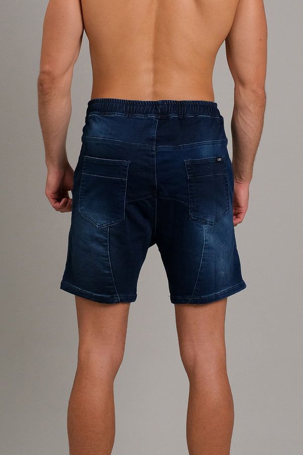 Lost In Paradise Surrey Short Blue