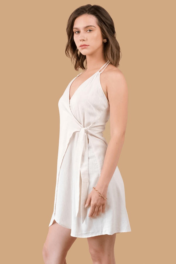 Lost In Paradise Tessa Dress Cream