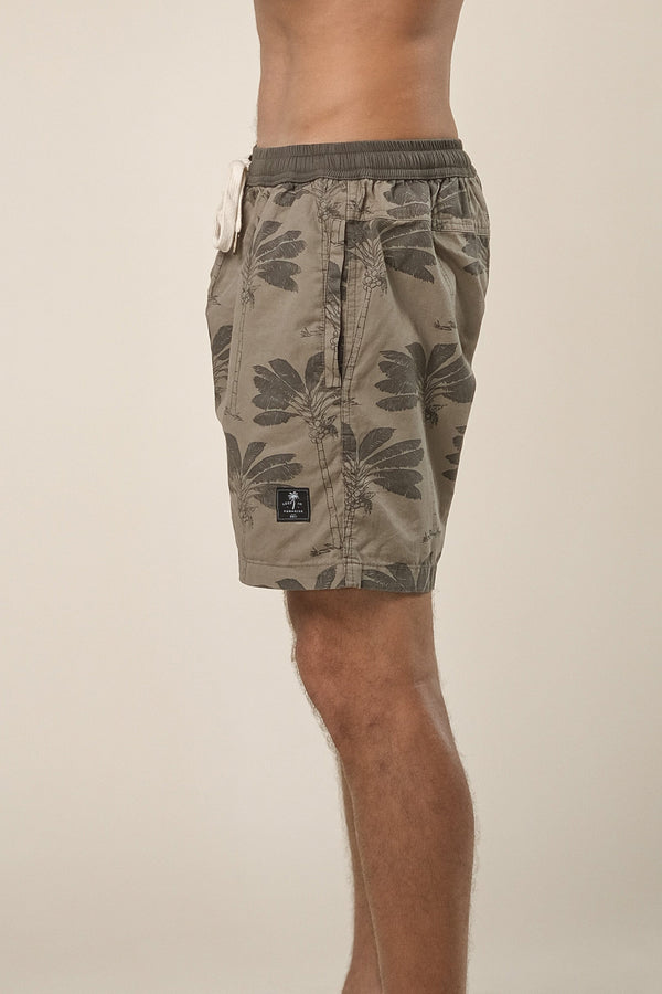 Lost In Paradise Traveller Palm Short Green