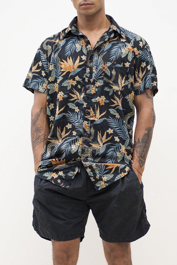 lost in paradise Troposnake Shirt Black