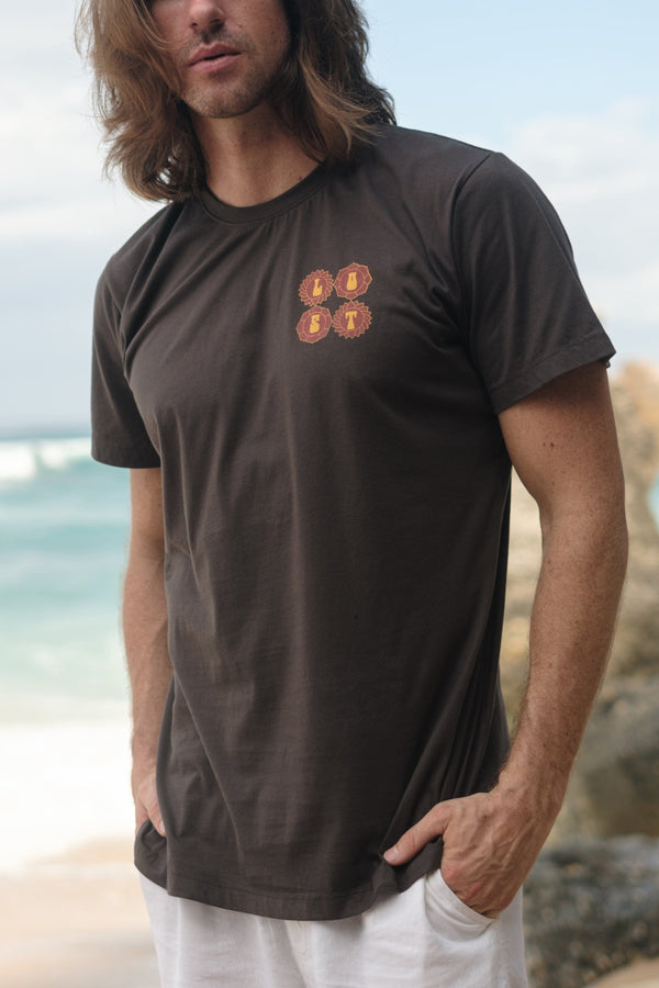 Lost In Paradise Ts Fray Black