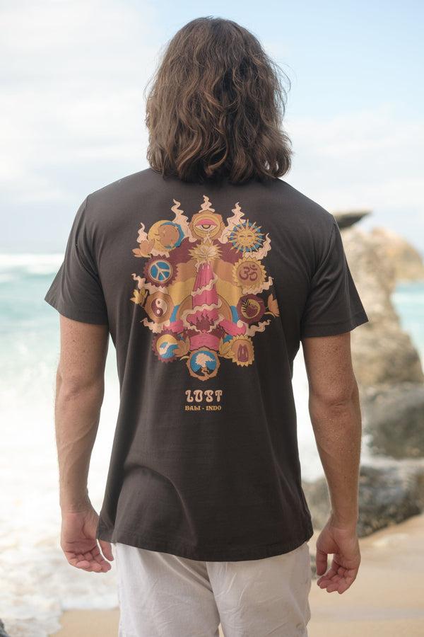 lost in paradise Ts Fray Black