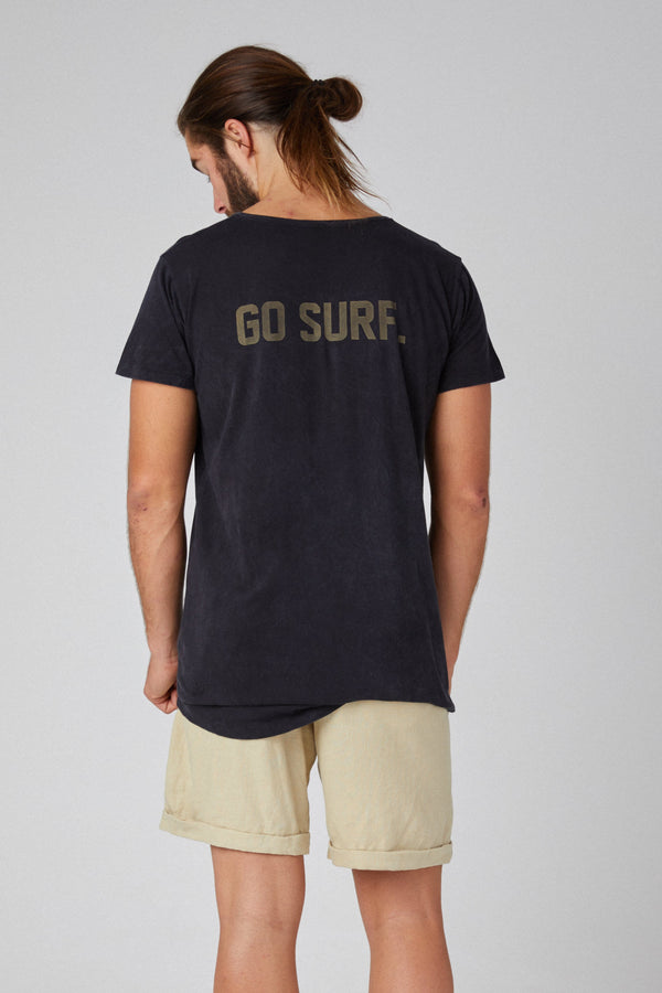 Lost In Paradise Ts Go Surf Black