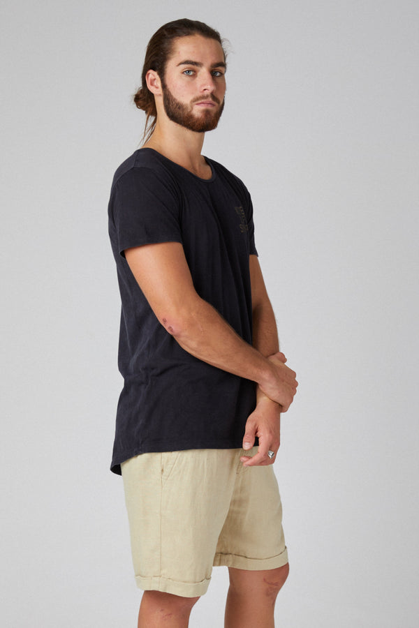 Lost In Paradise Ts Go Surf Black