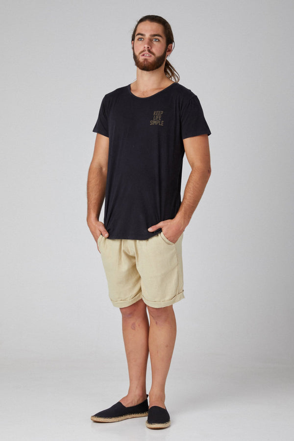 Lost In Paradise Ts Go Surf Black