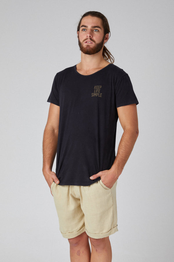 lost in paradise Ts Go Surf Black