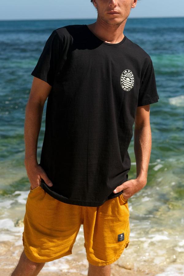 Lost In Paradise Ts Lip Rise Black