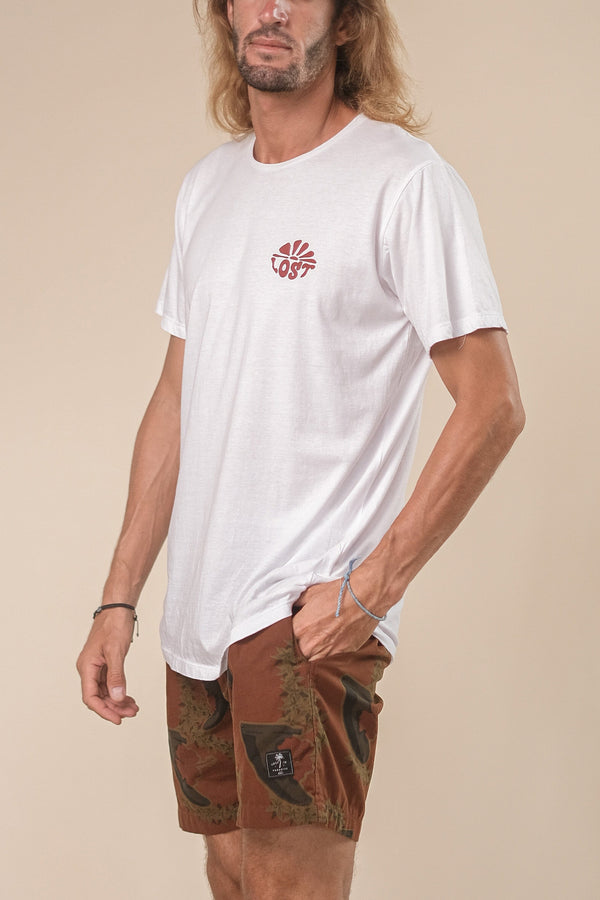 Lost In Paradise Ts Livin'On Sunshine White