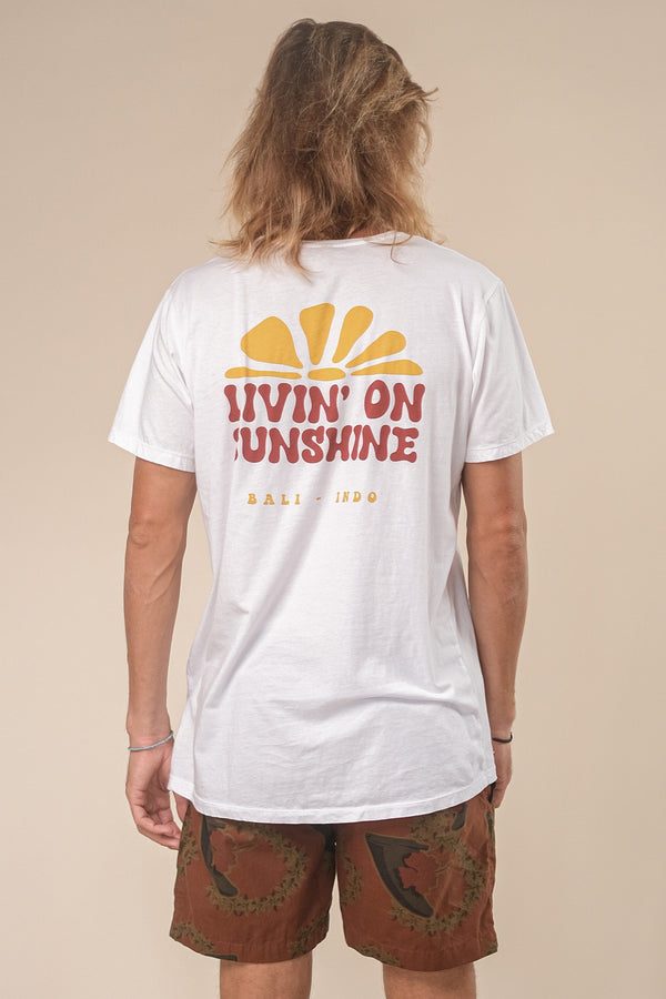 lost in paradise Ts Livin'On Sunshine White