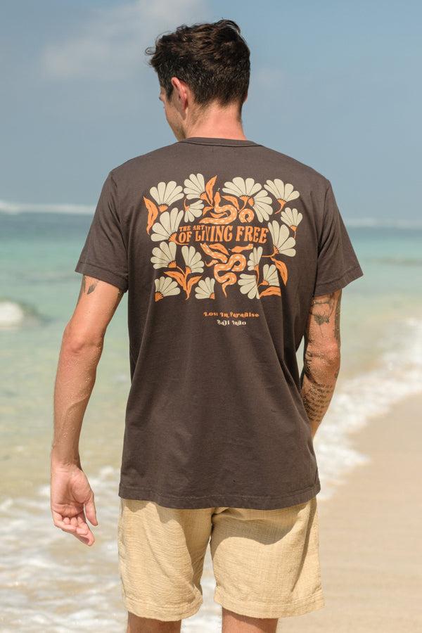 lost in paradise Ts Lvg Free Black