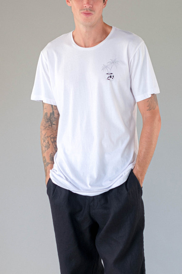 Lost In Paradise Ts Paradise Mind White