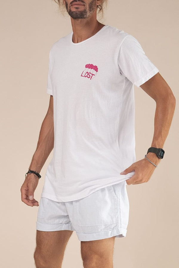 Lost In Paradise Ts Shred White