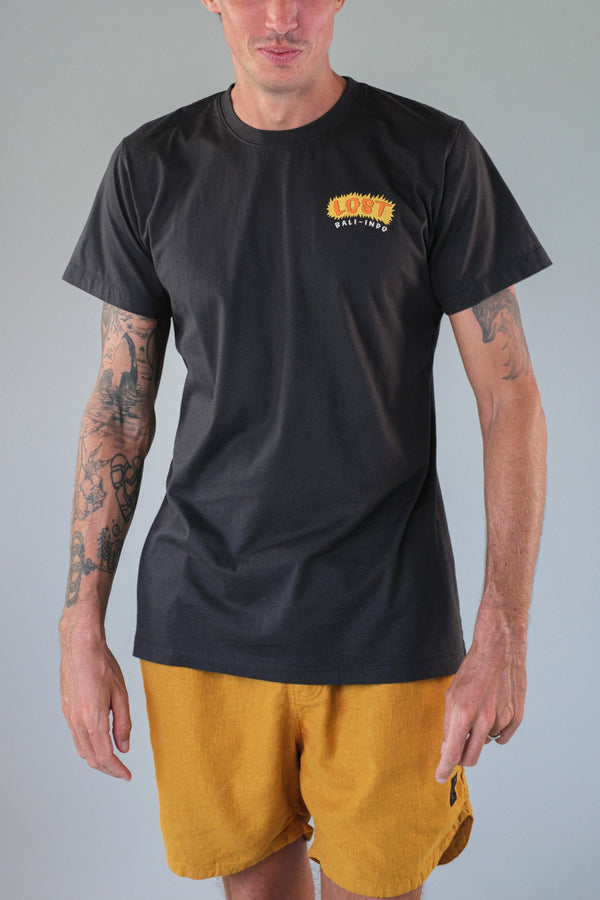 Lost In Paradise Ts Uluwatu Sunset Club Black