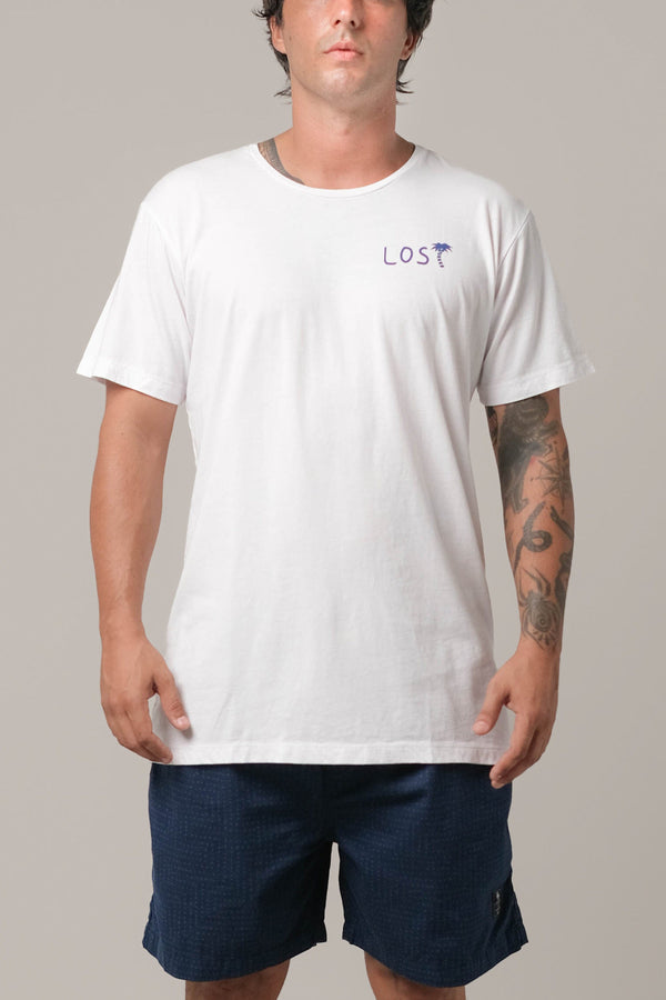 Lost In Paradise Ts Waves White