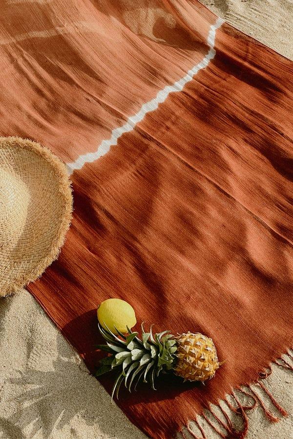 Lost In Paradise Two Tone Sarong Orange