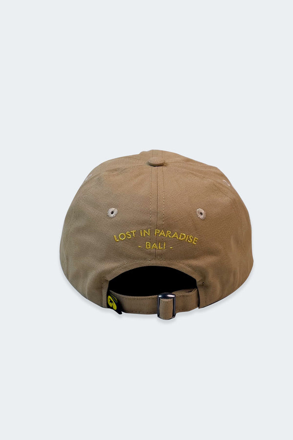 Lost In Paradise Vacay Cap Light Brown