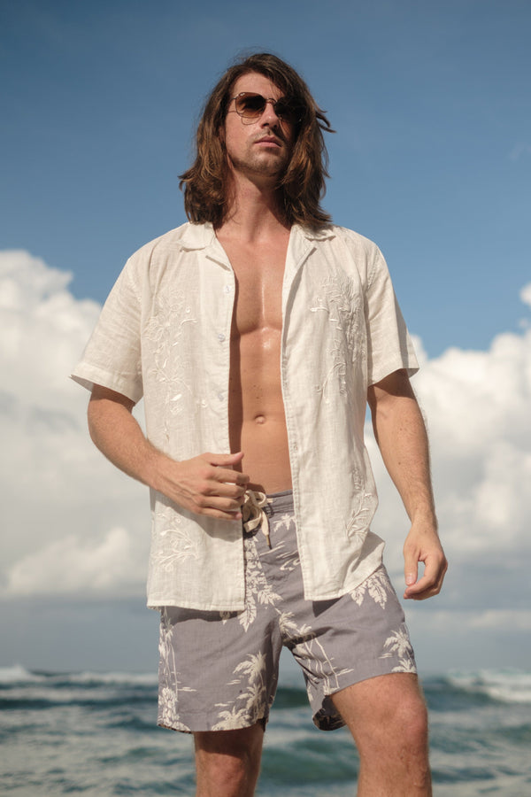 Lost In Paradise Vanuatu Shirt White