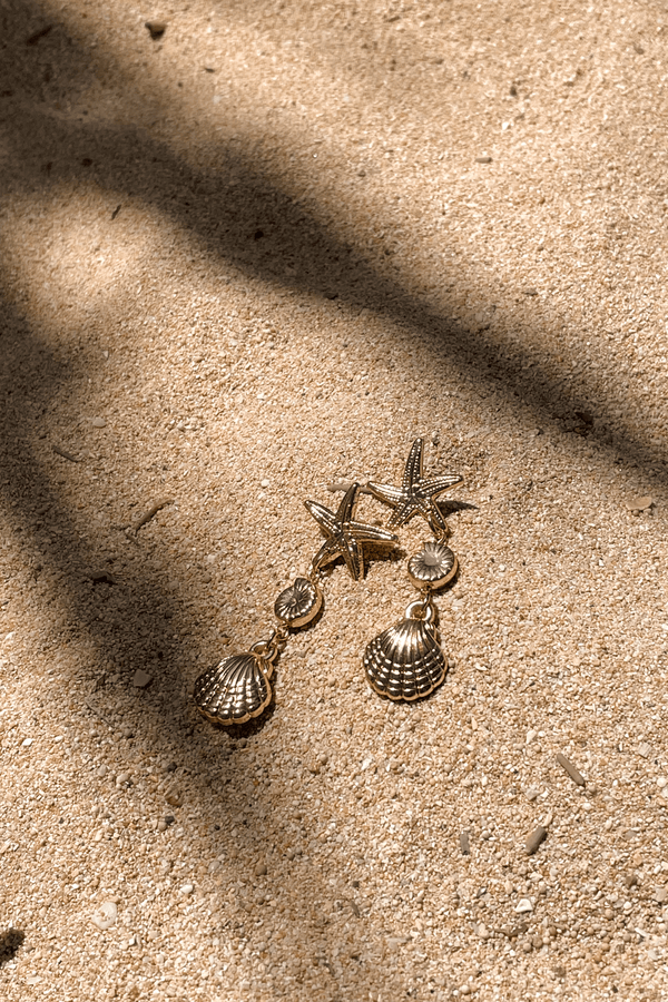 lost in paradise Venetia Earrings Gold