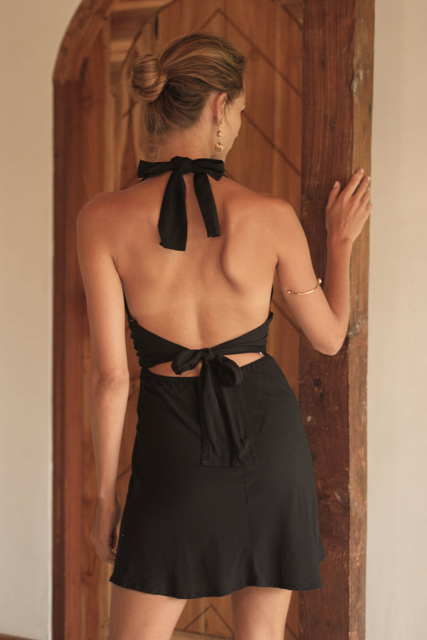 Lost In Paradise Wesly Dress Black