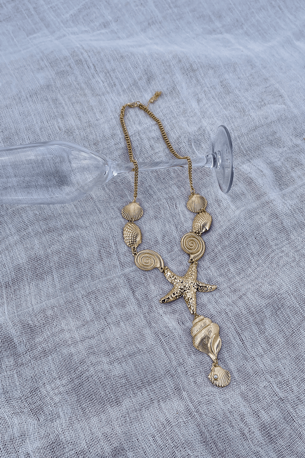 lost in paradise Zia Necklace Gold