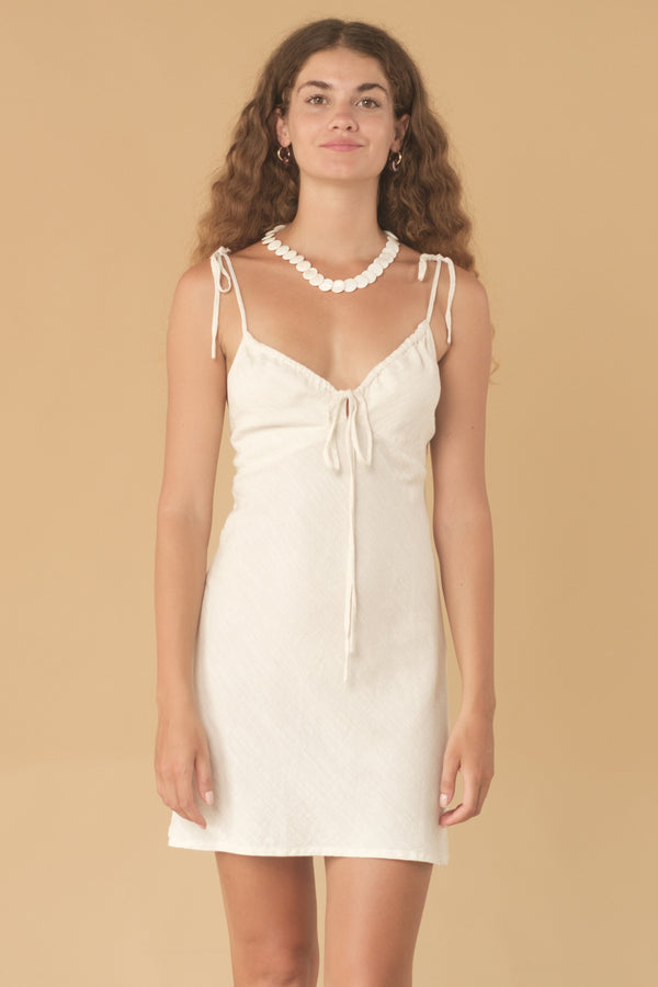 lost in paradise Zosia Dress Cream