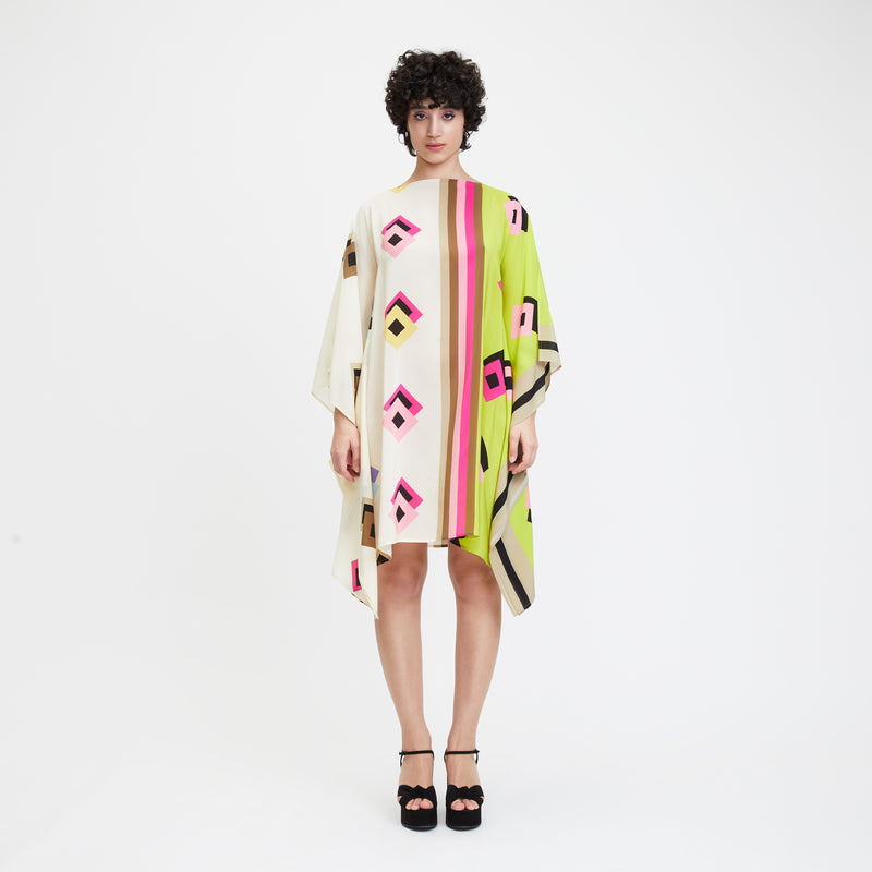 louisa Parris Clarke Short Scarf Dress