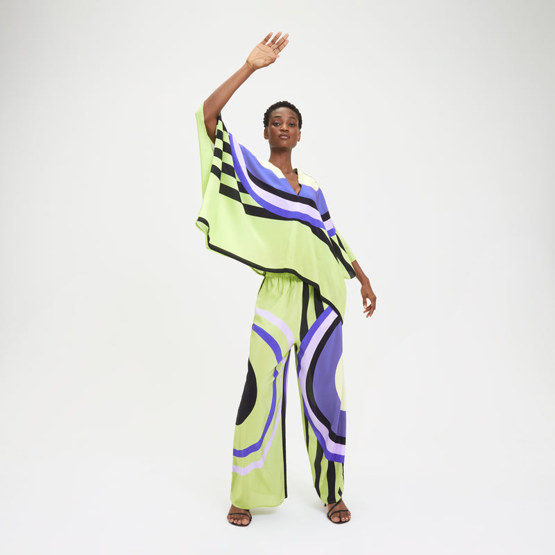 louisa parris Emilie Majorca Scarf Top