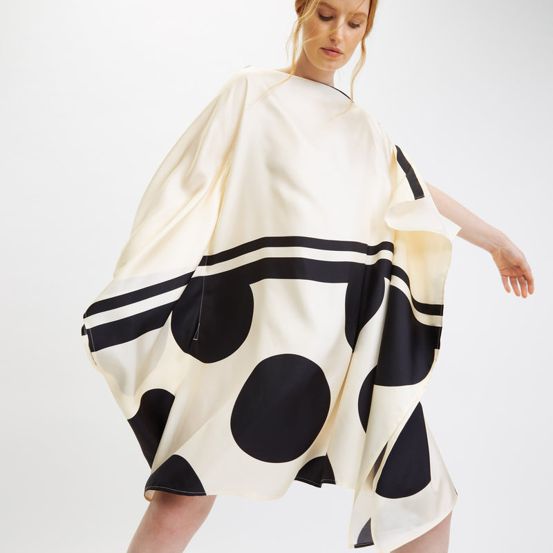 Louisa Parris Honeysuckle Short Scarf Dress