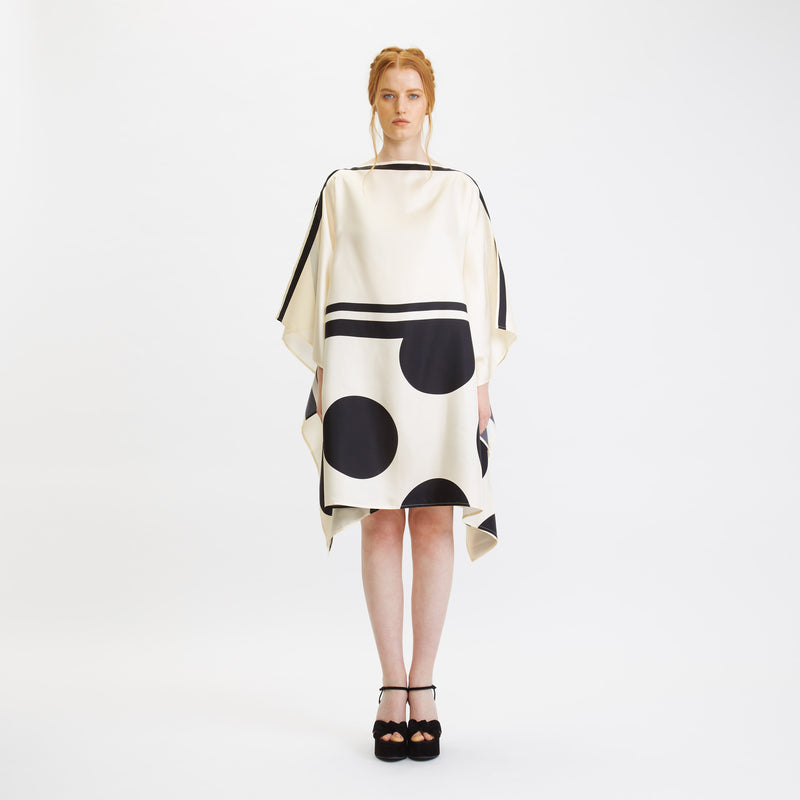 louisa parris Honeysuckle Short Scarf Dress