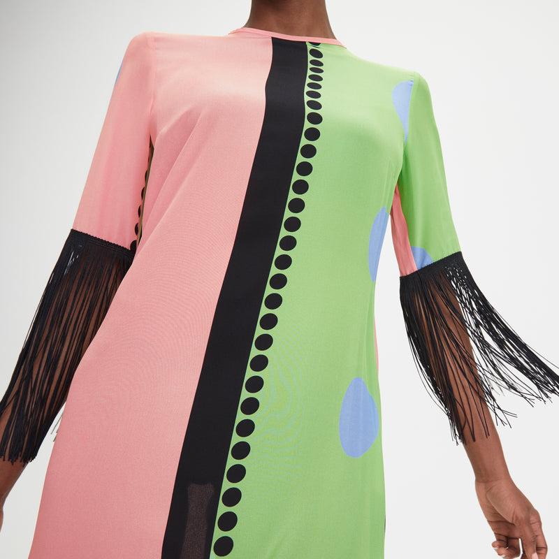 Louisa Parris Jacqueline Fringe Dress