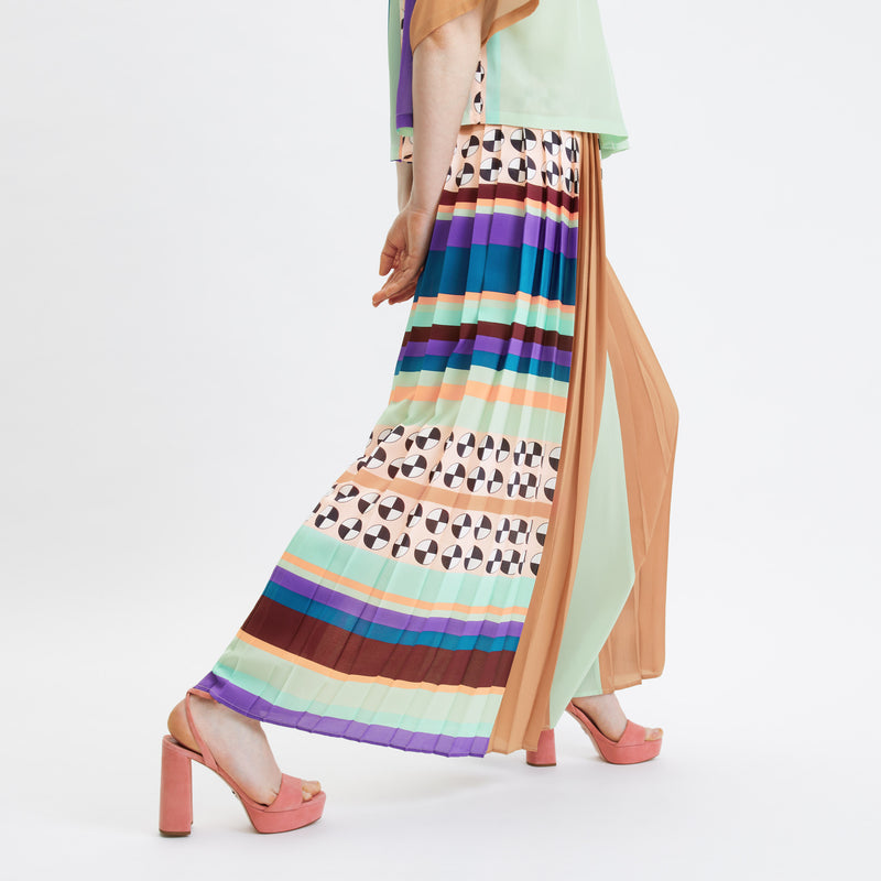 Louisa Parris Lotus Penzance Pleated Trouser