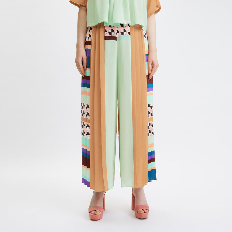 Louisa Parris Lotus Penzance Pleated Trouser