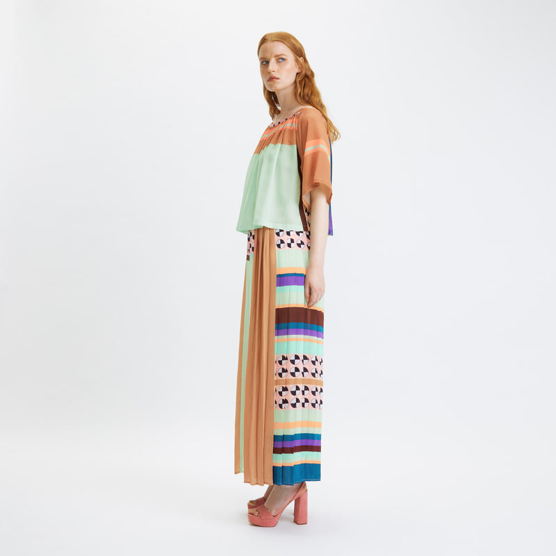 louisa parris Lotus Penzance Pleated Trouser