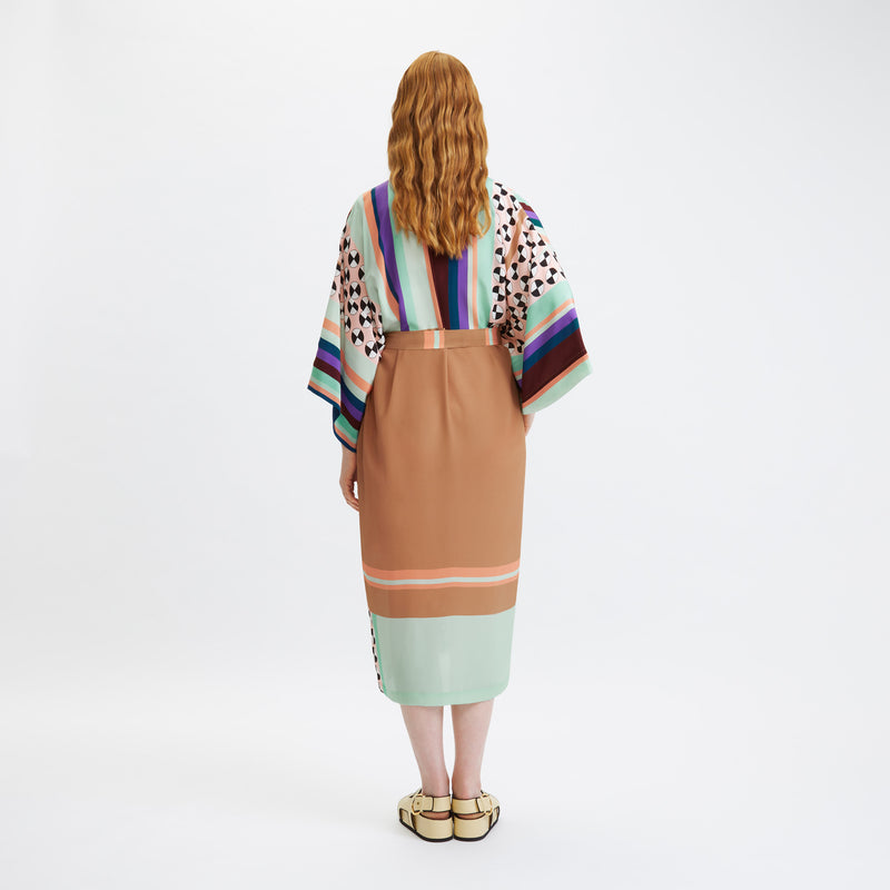 Louisa Parris Lotus Robe Dress