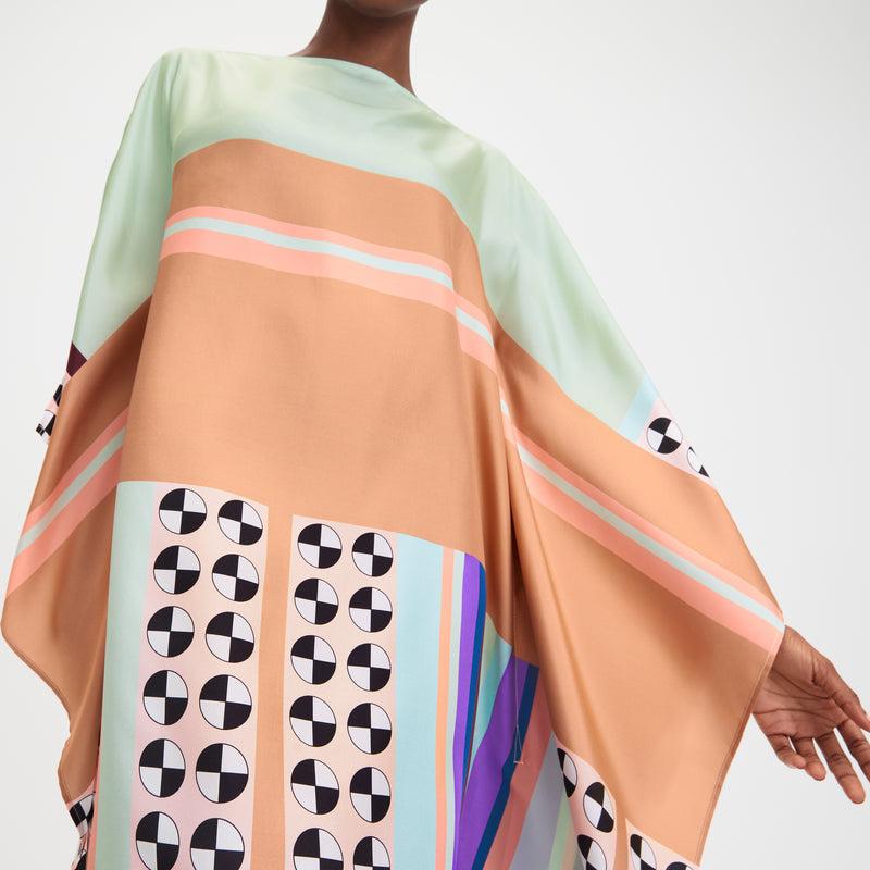 Louisa Parris Lotus Short Scarf Dress