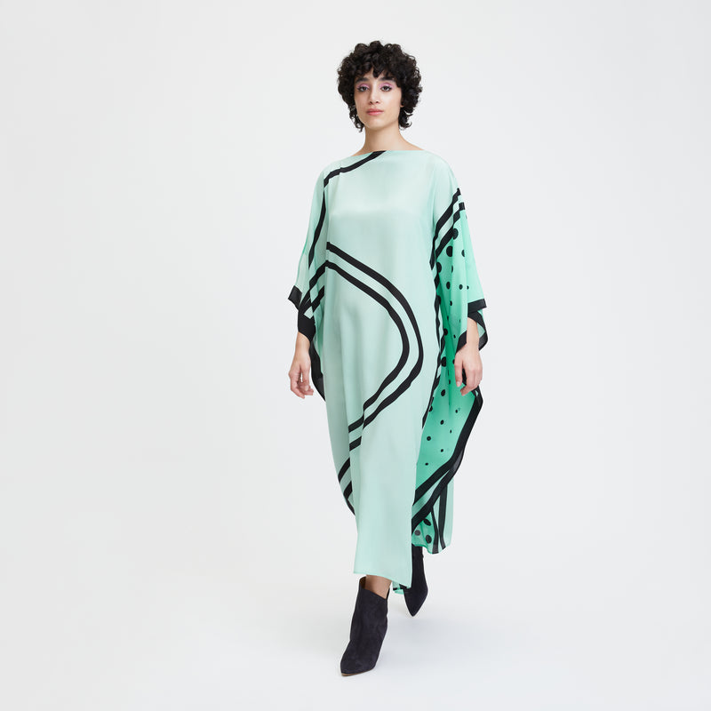 Louisa Parris Luciana Long Scarf Dress