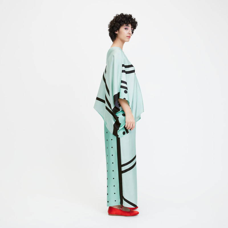 Louisa Parris Luciana Majorca Scarf Top