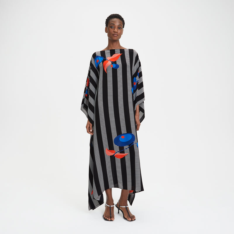 Louisa Parris Moll Long Scarf Dress