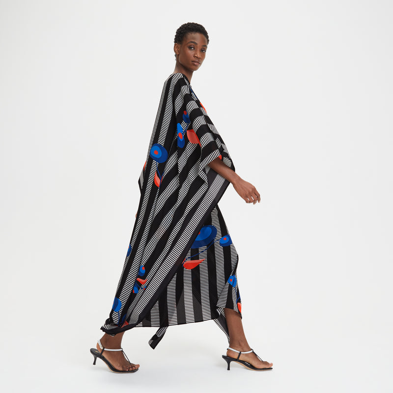 louisa parris Moll Long Scarf Dress