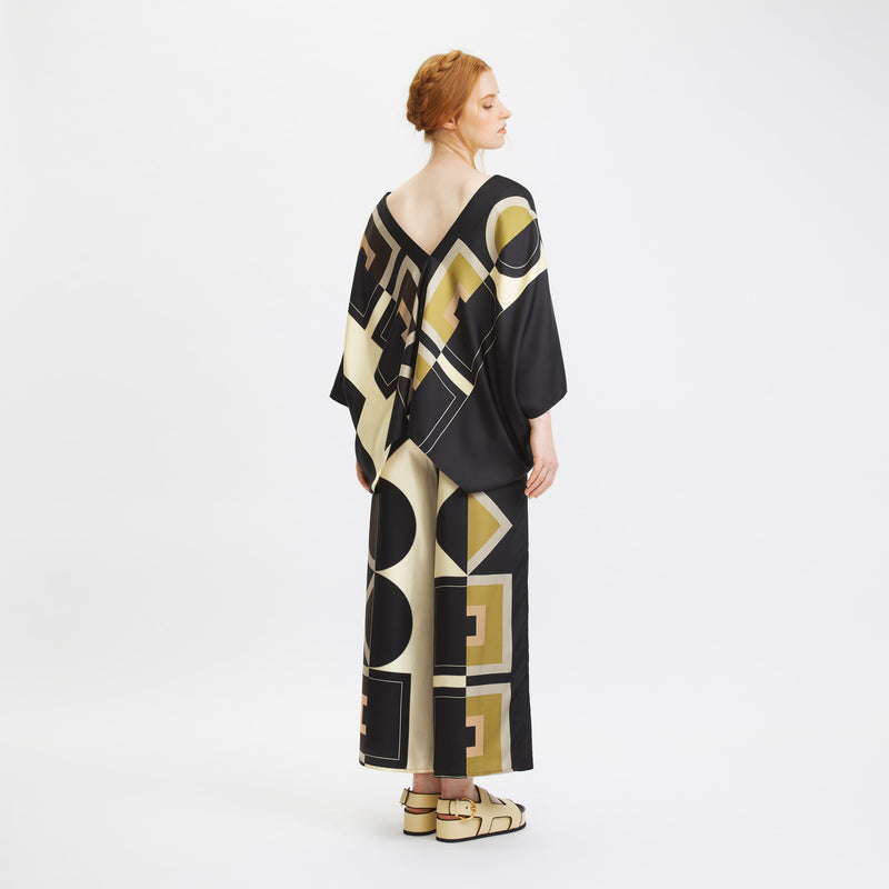 Louisa Parris Pampas Majorca Scarf Top