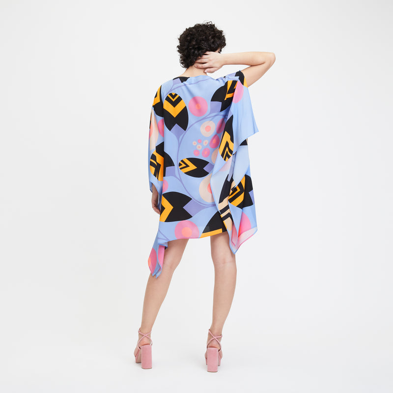 louisa parris Volpi Short Scarf Dress