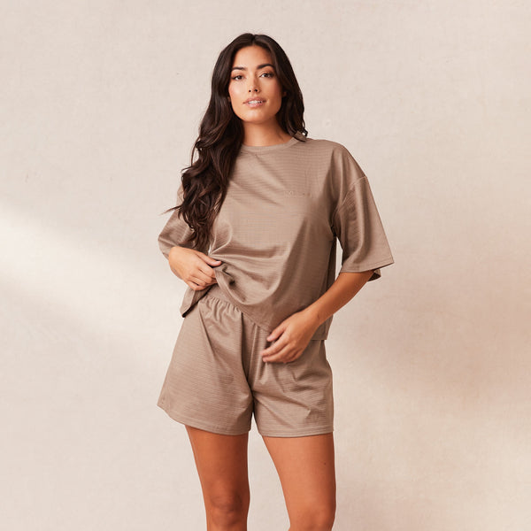 Lounge Underwear Classic Fleece Oversized Pyjama Shorts