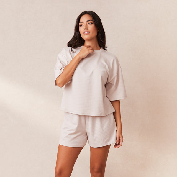 Lounge Underwear Classic Fleece Oversized Pyjama Tee