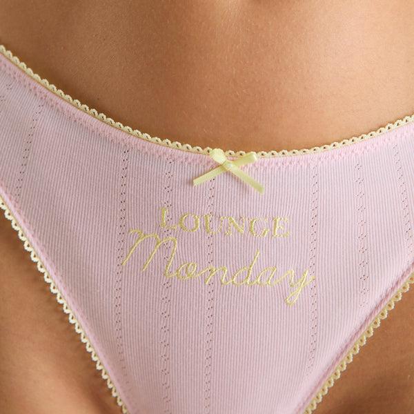 Lounge Underwear Days Of The Week Briefs (7-Pack) - Multicolour Pastel